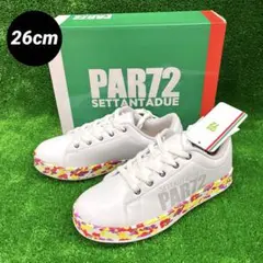 【新品】ゴルフ シューズ スパイクレス PAR72 26㎝ ゴルフシューズ