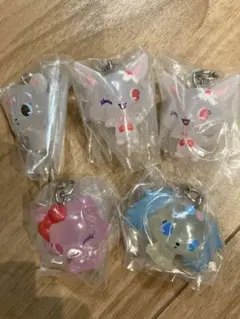 ジュエルペット　めじるしアクセサリー　5種　ガチャ