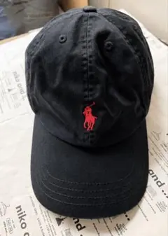 POLO RALPH LAUREN ベースボールキャップ ブラック