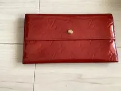 Louis Vuitton ヴェルニ 長財布 レッドのサムネイル