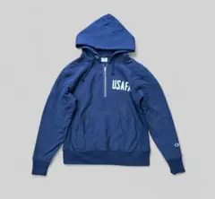 チャンピオン USAFA ハーフジップ リバースパーカー 単タグ 復刻 中古・古着通販】Champion REVERSE WEAVE (チャンピオン