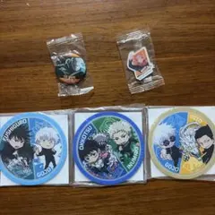 呪術廻戦』キャラクター缶バッジGIGA SUMMER限定セット (8種) - メルカリ