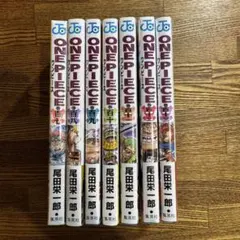 新品未開封　ワンピース　107巻〜113巻　全て　初版　帯付き　シュリンク付き