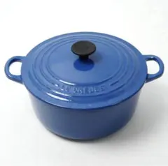 LE CREUSET インディコブルー 22cm - メルカリ