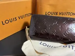 LOUIS VUITTON モノグラム・ヴェルニ ジッピーウォレット