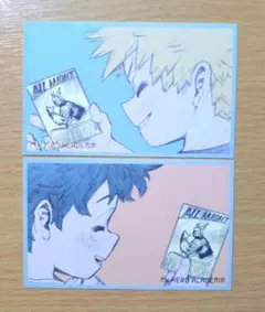 ヒロアカ　原画展　メモリアルコレクション　デク　爆豪　幼少期