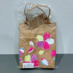 新品　スターバックスSAKURA2024保冷クラフトペーパーショッパーS　スタバ