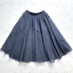 wafu.】サーキュラースカート 鈍色 - メルカリ