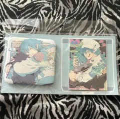 DRAMAtical Murder 缶バッジ＆チェキ風カードセット 蒼葉