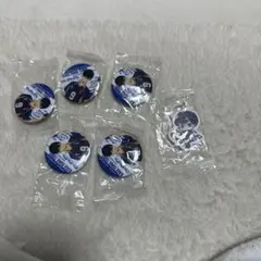 ハイキューくら寿司コラボ　影山　めじるしアクセサリー　缶バッジ