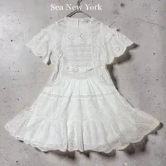 【希少】Sea New York インド綿 カットワークレース ワンピースのサムネイル