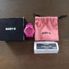 CASIO BABY-G 腕時計 本体 ピンク