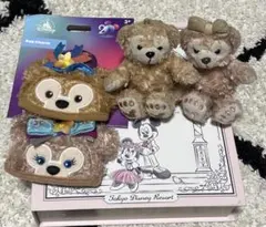 香港ディズニー20周年 ミニパーティーハット ダッフィーシェリーメイ　おまけ付き