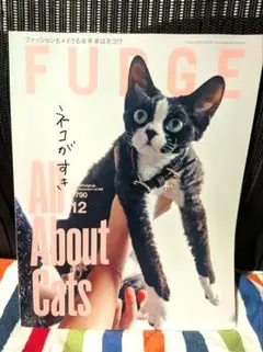 FUDGE 2025年 12月号 All About Cats