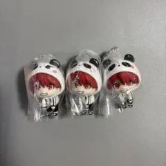 CrazyRaccoon つまんでつなげてマスコット rion 3個セット