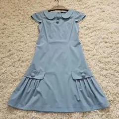 フォクシーニューヨーク　ワンピース　水色　38