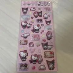 ラメ入り樹脂もりシール　サンリオ