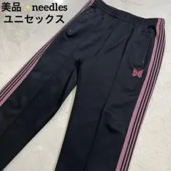 希少✨ニードルス　トラックパンツ　ブラック　ピンク　needles ユニセックス 2025年最新】NEEDLES トラックパンツ s ピンクの人気アイテム