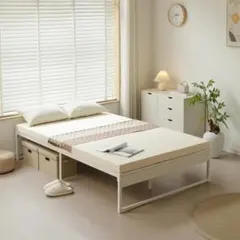 感謝祭！ベッドフレーム 【セミダブル SD】パイプベッド セミダブル WHITE セミダブル SD】ベッドフレーム パイプベッド セミダブル WHITE 耐荷重