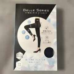 新品】BELLE SERIES リブ着圧レギンス クール Black XXL - メルカリ