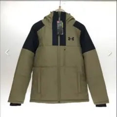 UNDER ARMOUR ダウンジャケット オリーブグリーン/ブラック