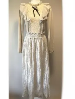 axes femmeブラウス　コーディネート2点セットアップMサイズ