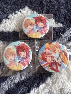 すとぷり 莉犬くん るぅとくん　缶バッジセット