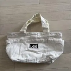 Lee トートバッグ ホワイト