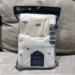 バースデイ　コトリ　ベビー　インナー　肌着　長袖ロンパース　２枚組　サイズ90