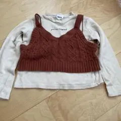 ニットベスト トップス