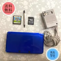 ニンテンドー3DS コバルトブルー ジャンク品本体のみ本 説明欄見て