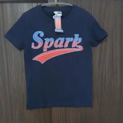 SPARK 半袖Tシャツ ネイビーのサムネイル
