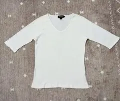 DIESEL Black Gold VネックTシャツ M ホワイト