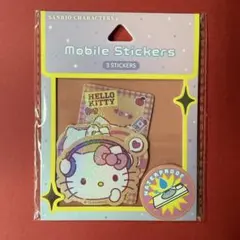 キティ　ステッカー　シール　３枚セット　防水　耐水　オシャレ　かわいい　新品