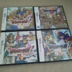 ドラゴンクエストIV V VIII DSソフト3本セット - メルカリ
