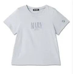 MARY QUANT　MARYロゴ Tシャツ　水色　半袖
