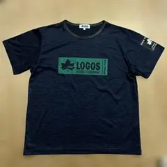 【希少人気急上昇】LOGOS ロゴス Tシャツ ネイビーのサムネイル