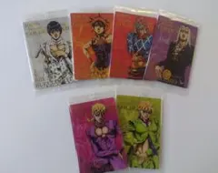 ジョジョの奇妙な冒険　ウエハースカード　5部　黄金の風　ブチャラティチーム
