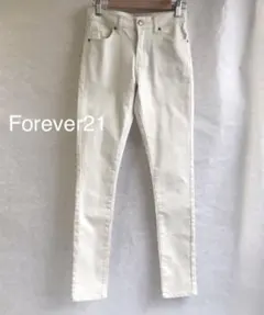 Forever21 ★スキニージーンズパンツ24/オフ白/レディライク