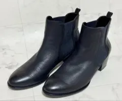 pitti ショートブーツ サイドゴアブーツ ブラック 23cm EEのサムネイル