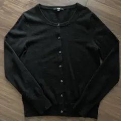 丸首カーディガン