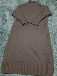 アースミュージック&エコロジー　アースブラウン ニット　本日昼頃削除します