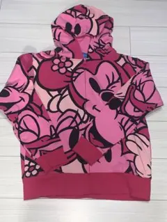 ピンク パーカー