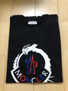 MONCLER ブラック Tシャツ Mサイズ