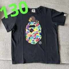 美品BAPE KIDS 迷彩柄 Tシャツ 130cm正規品 - メルカリ