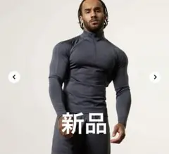 新品　vanquish fitness クォータージップトップ