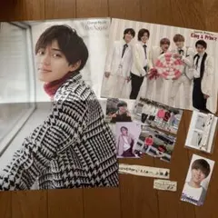 【激安】キンプリ 永瀬廉 ポスター デタカ 厚紙 銀テ 特典 リボン ストラップ