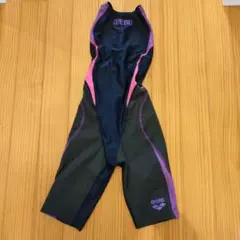 arena FINA認証 競泳用水着 黒・紫