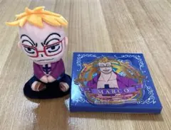 USJ コレクタブルマスコット　コースター　ワンピース ONEPIECEマルコ