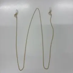Zoff ゴールド　メガネチェーン